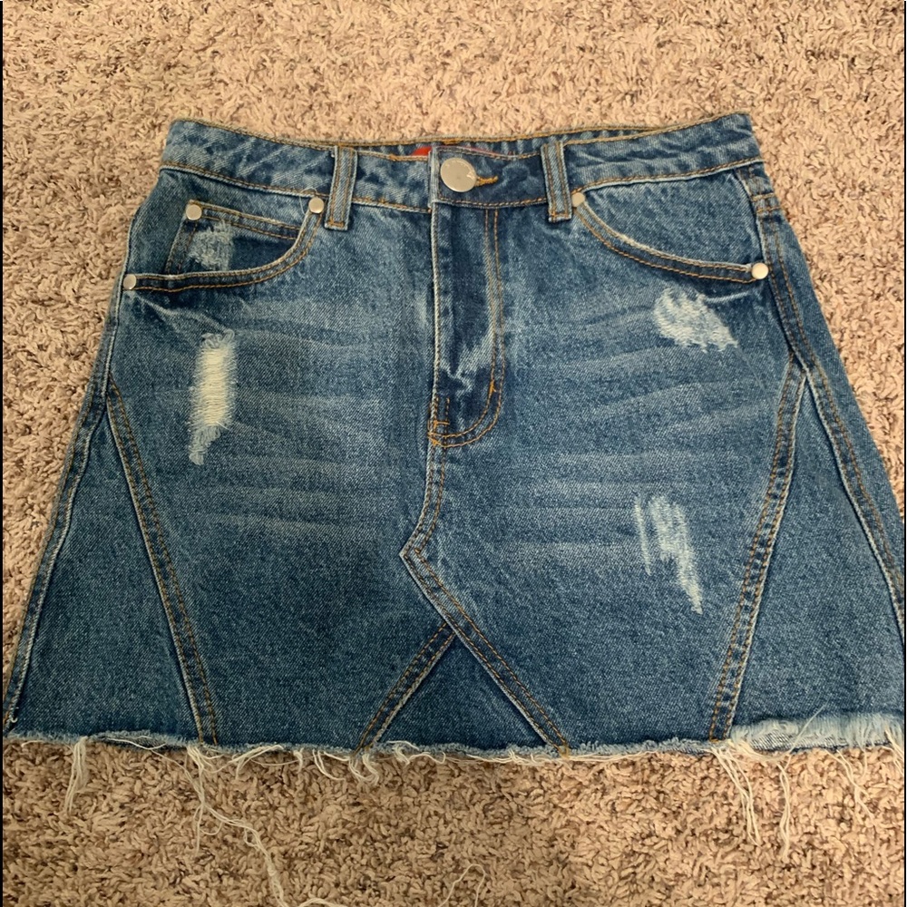 Jean skirt